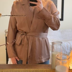 Aritzia Wilfred Silk Blouse